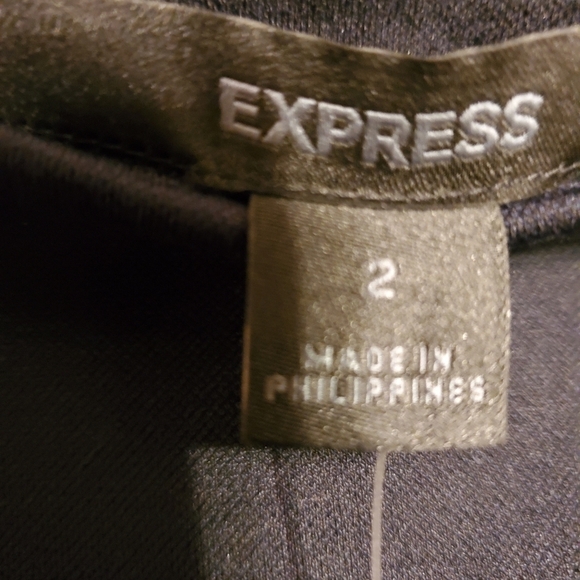 Express Black Lace Trimmed Mini Skirt - Picture 4 of 6